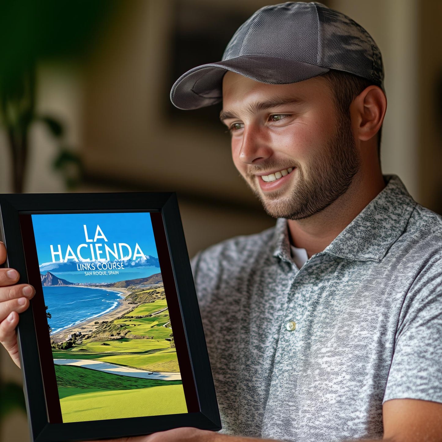 La Hacienda Links Golf Course Poster Print Wall Art