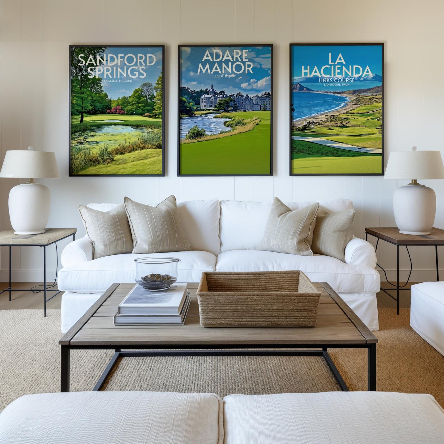 Adare Manor Golf Course Poster Print Wall Art