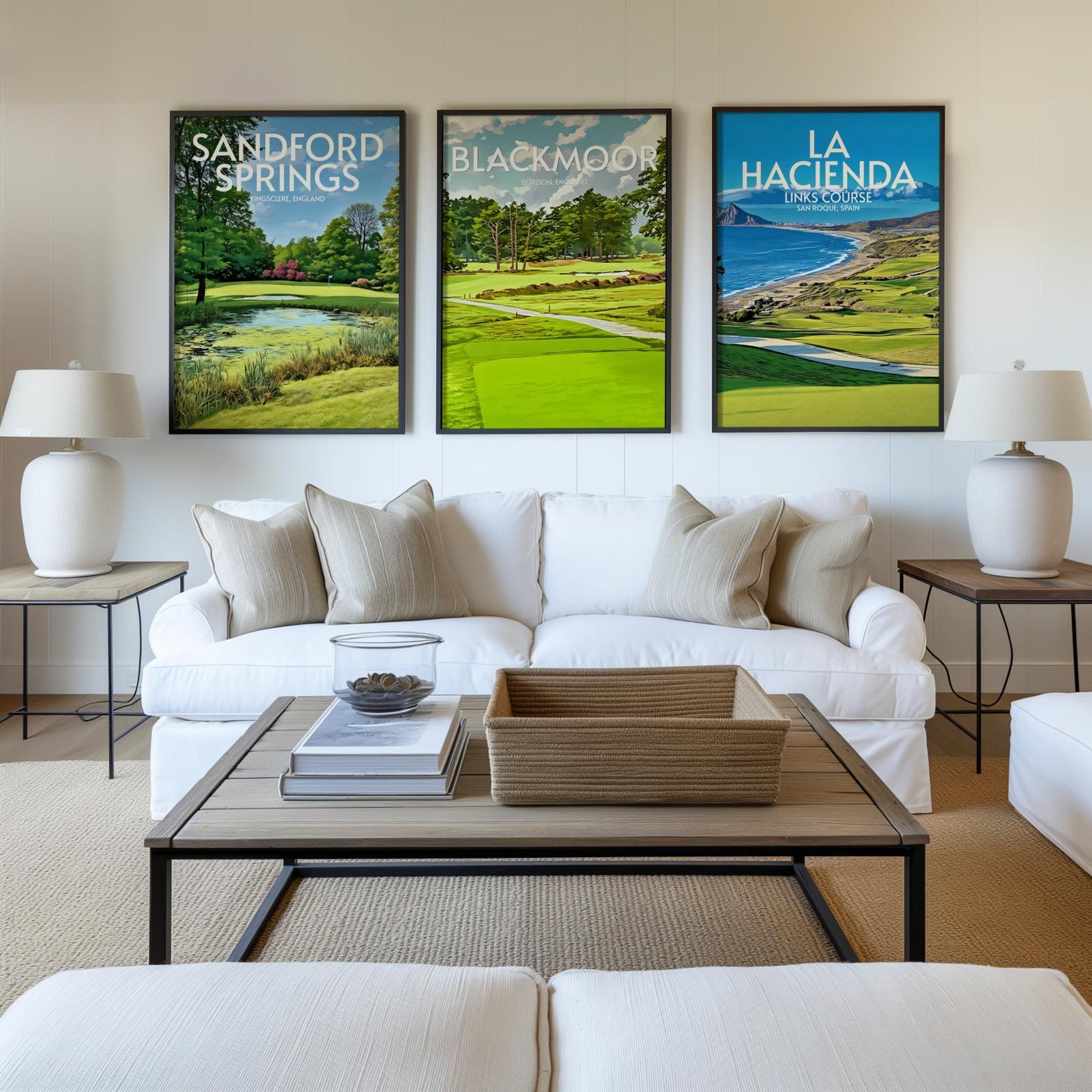 Blackmoor Golf Course Poster Print Wall Art