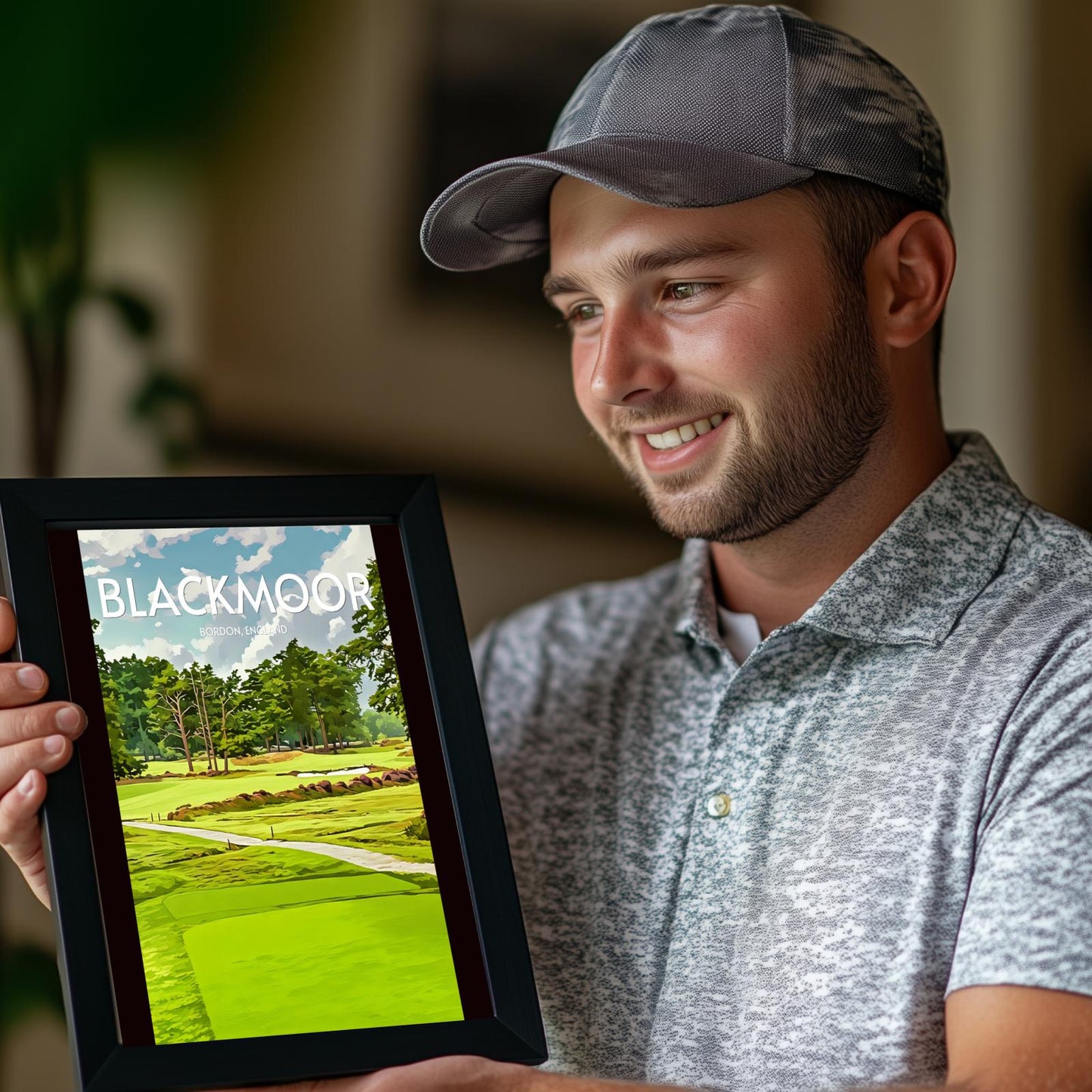 Blackmoor Golf Course Poster Print Wall Art