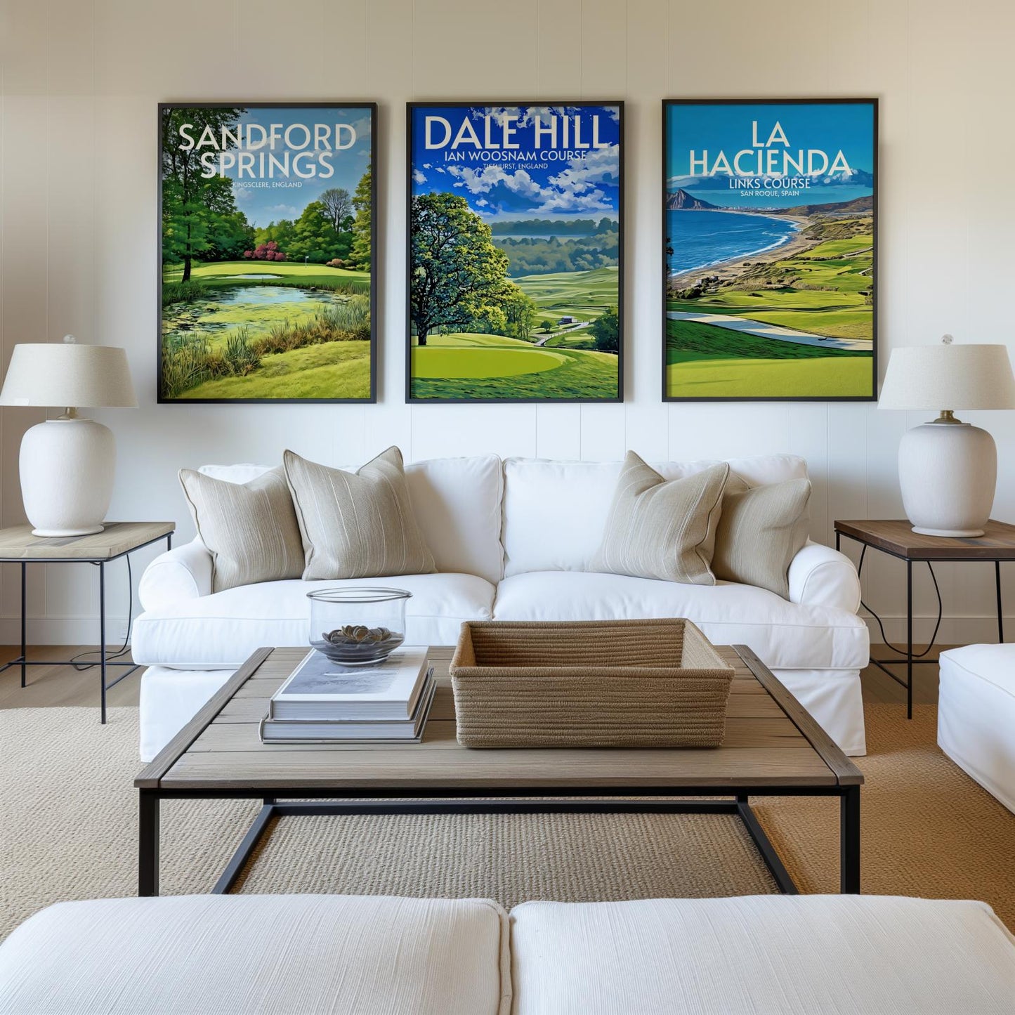 Dale Hill Ian Woosnam Course Golf Course Poster Print Wall Art