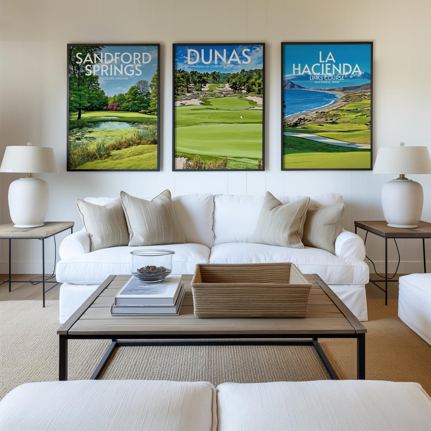 Dunas Golf Course Poster Print Wall Art