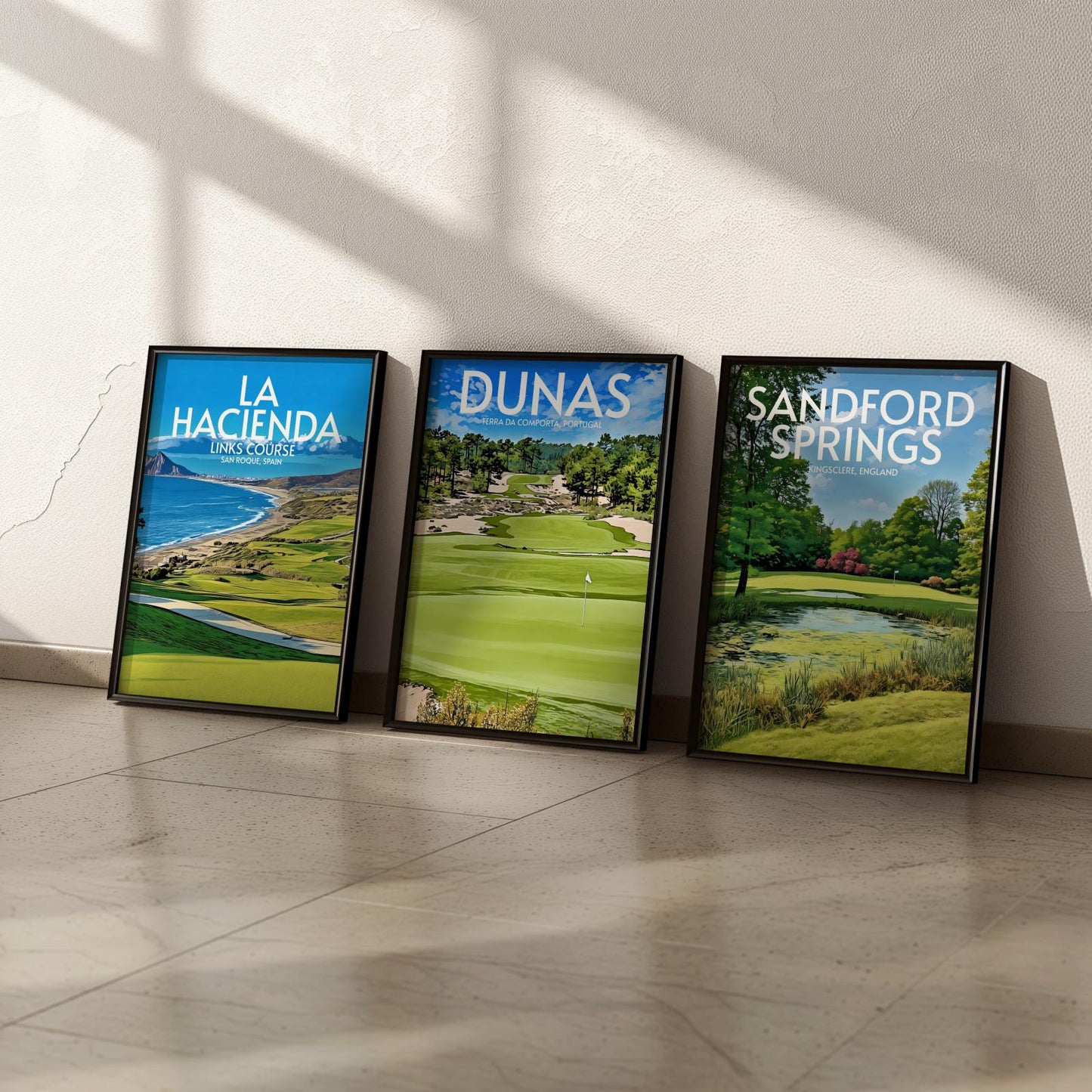 Dunas Golf Course Poster Print Wall Art