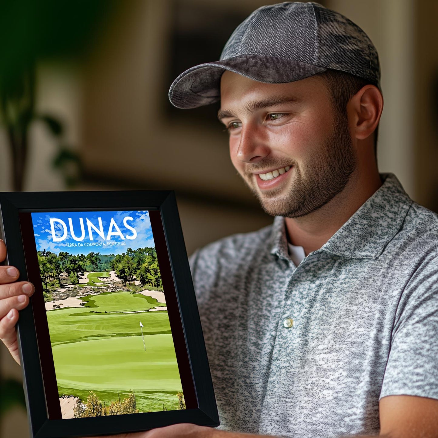 Dunas Golf Course Poster Print Wall Art