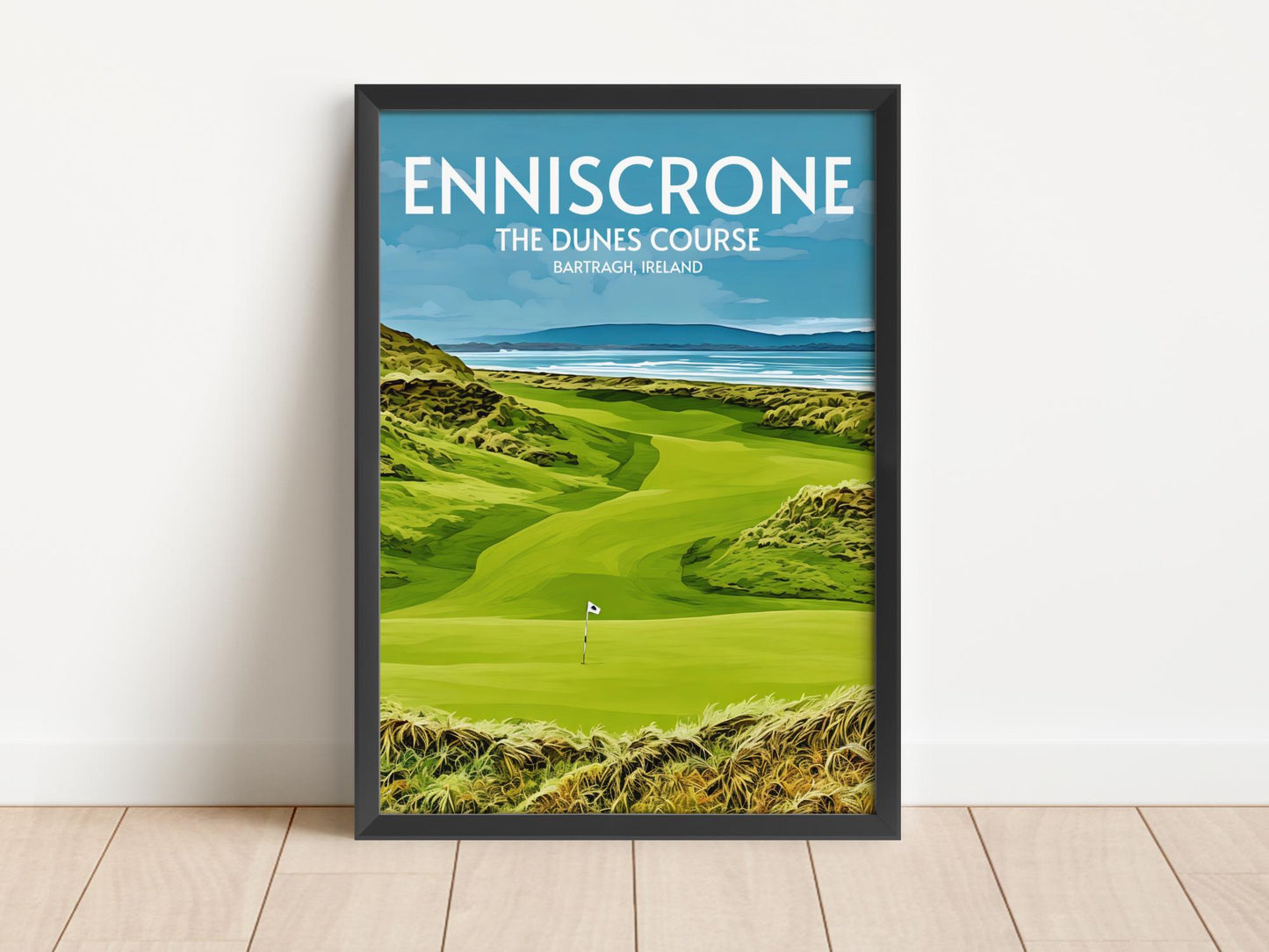 Enniscrone Golf Course Poster Print Wall Art