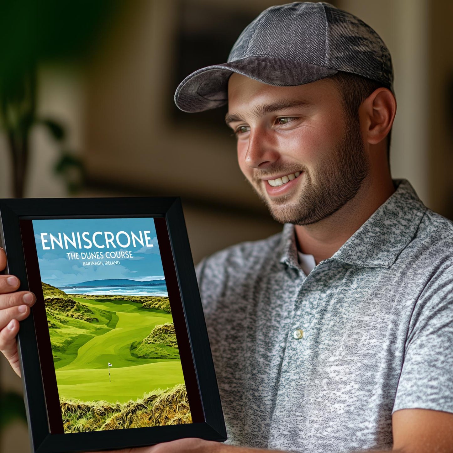 Enniscrone Golf Course Poster Print Wall Art