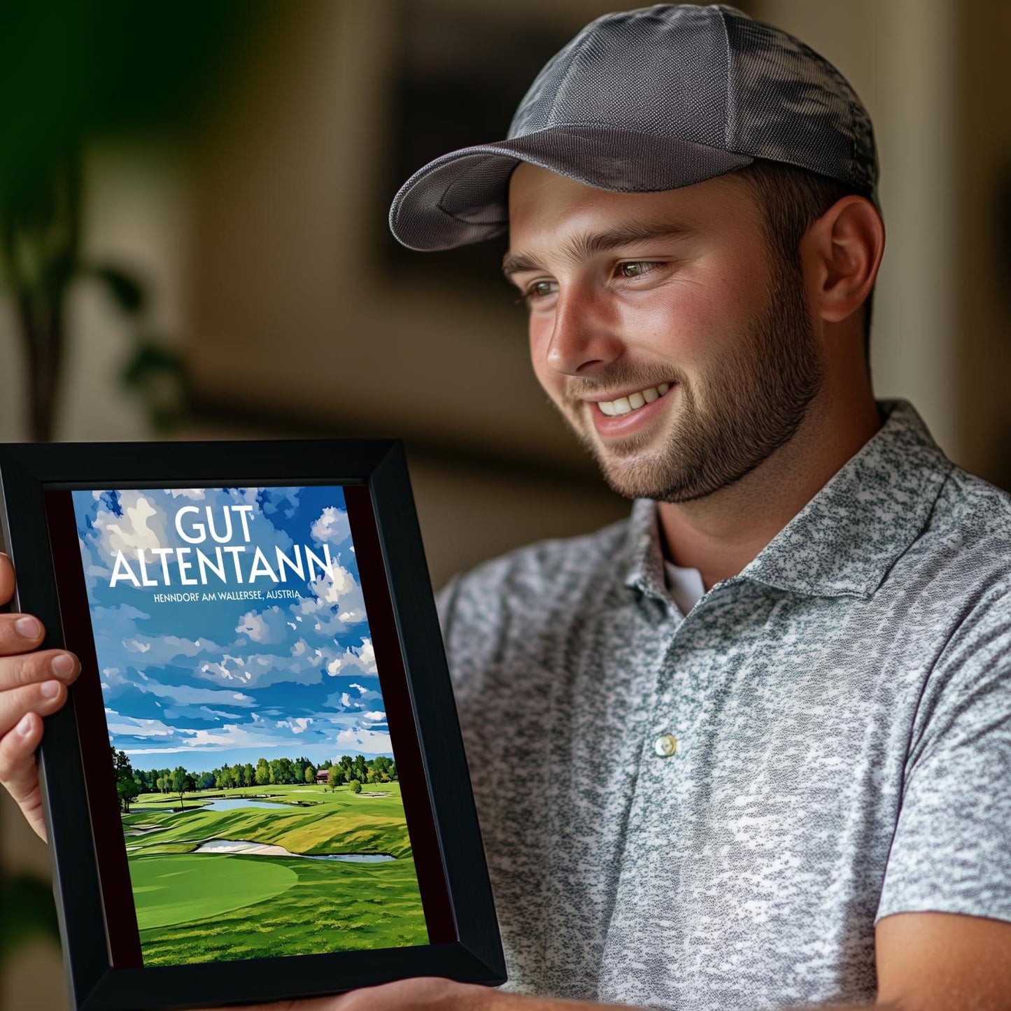 Gut Altentann Golf Course Poster Print Wall Art