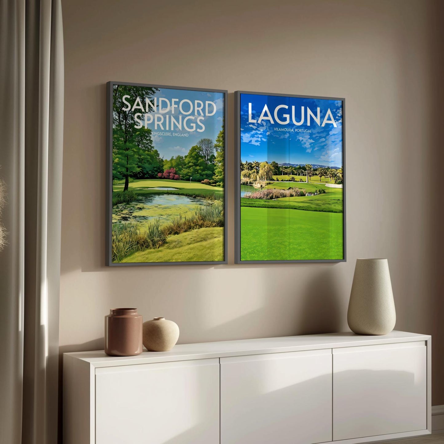 Laguna Golf Course Poster Print Wall Art