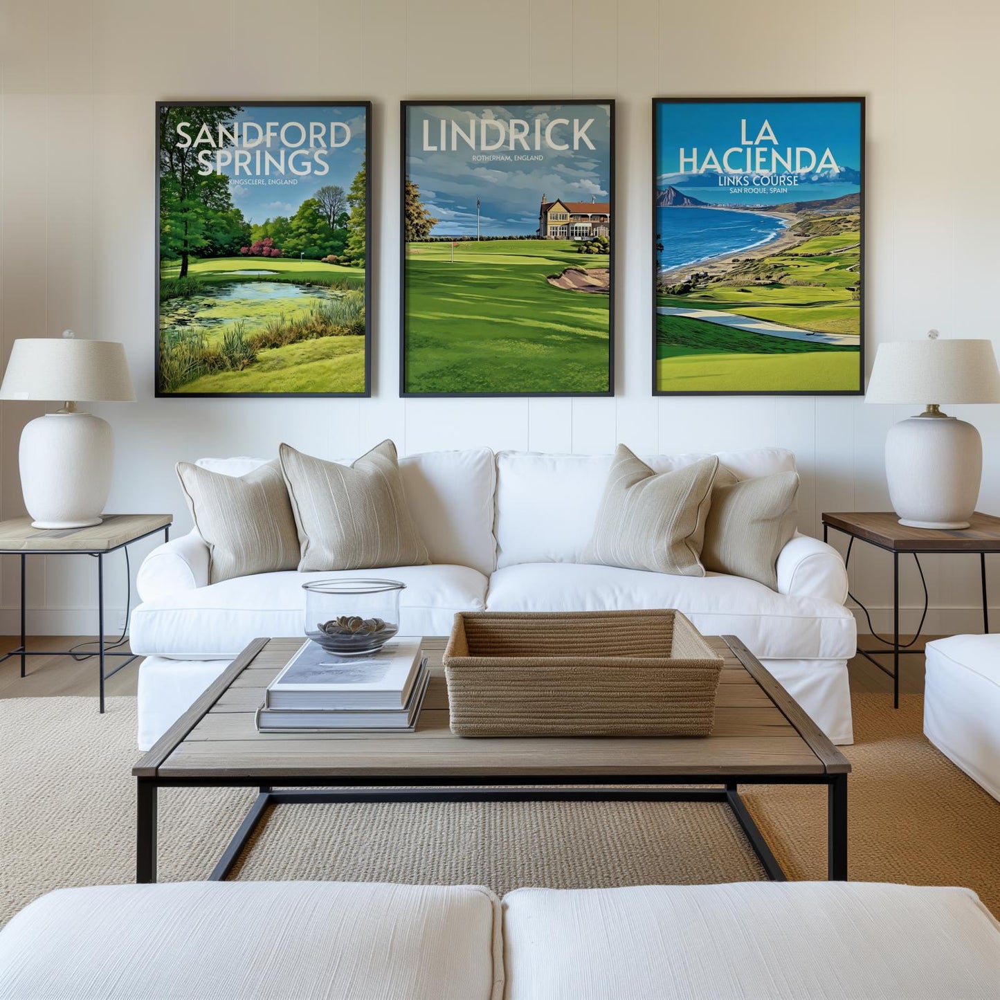 Lindrick Golf Course Poster Print Wall Art