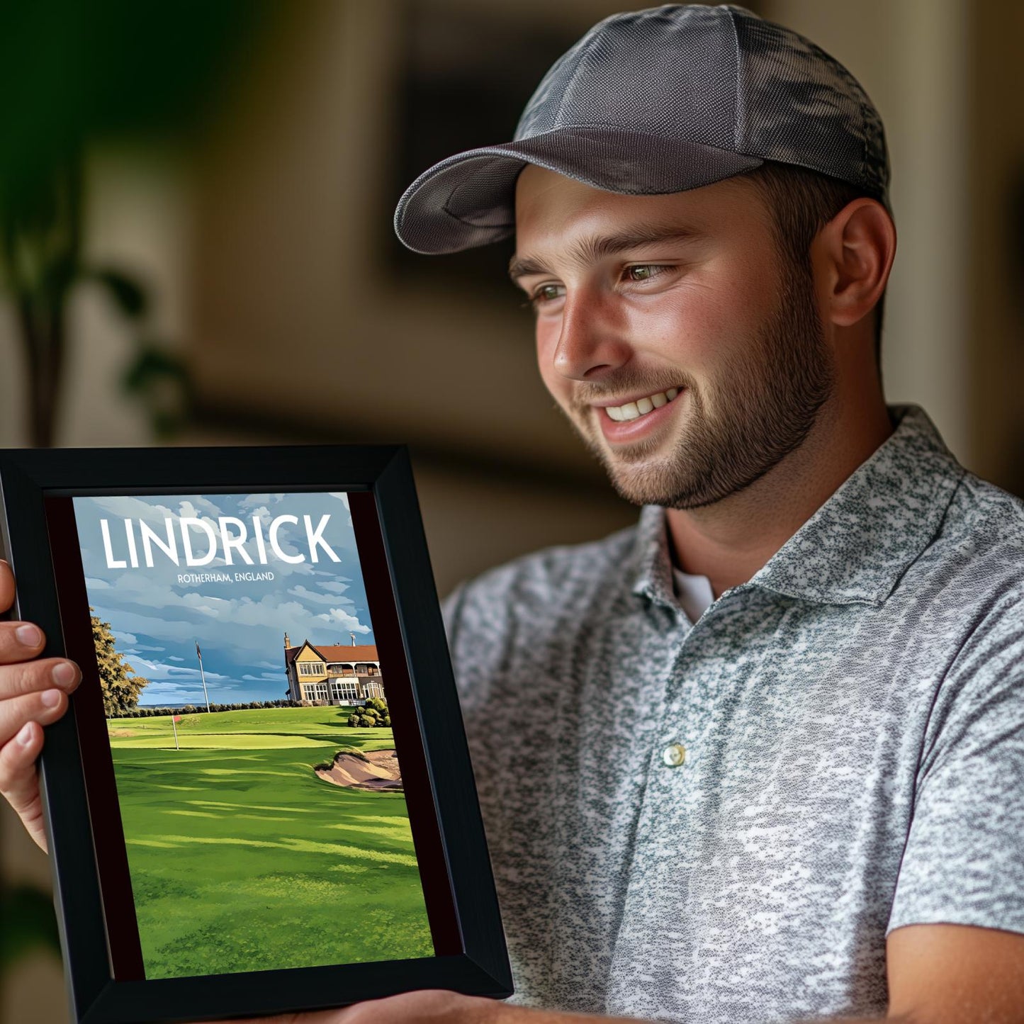 Lindrick Golf Course Poster Print Wall Art