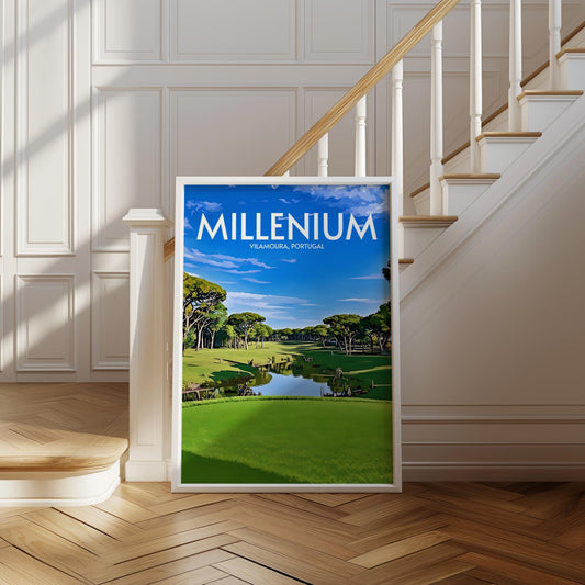 Millenium Golf Course Poster Print Wall Art