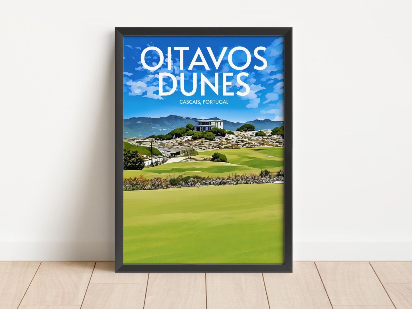 Oitavos Dunes Golf Course Poster Print Wall Art