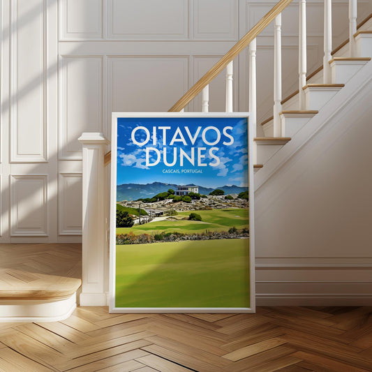 Oitavos Dunes Golf Course Poster Print Wall Art