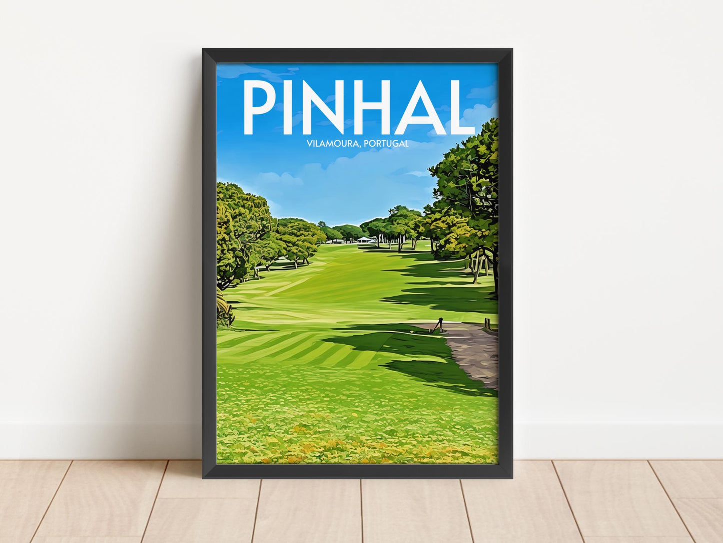 Pinhal Golf Course Poster Print Wall Art