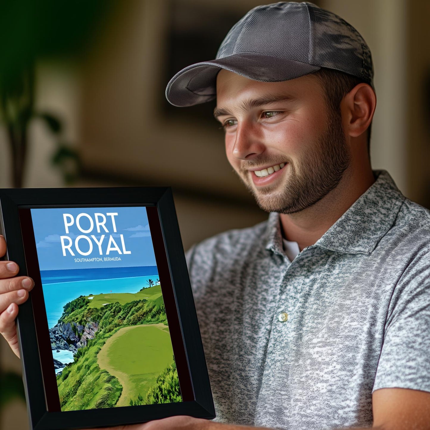 Port Royal Golf Course Poster Print Wall Art