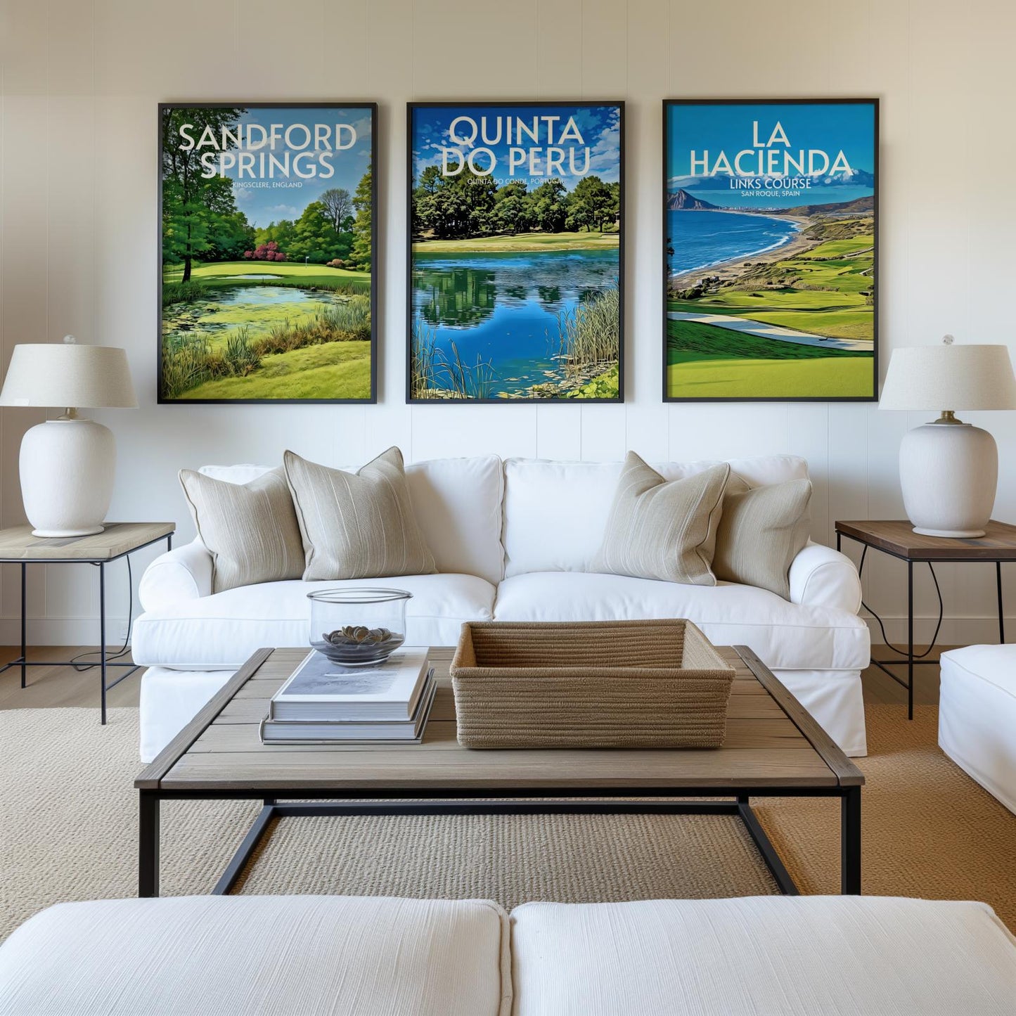 Quinta do Peru Golf Course Poster Print Wall Art