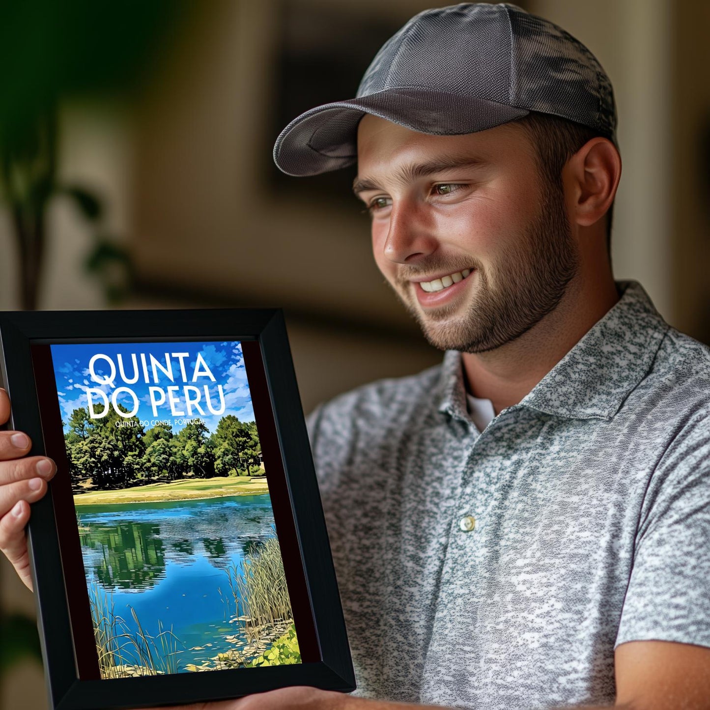 Quinta do Peru Golf Course Poster Print Wall Art