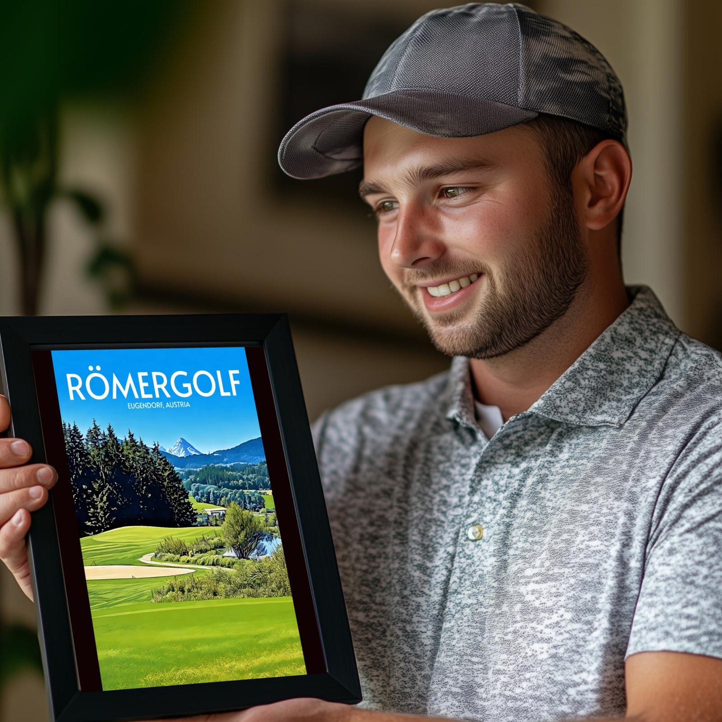 Römergolf Golf Course Poster Print Wall Art