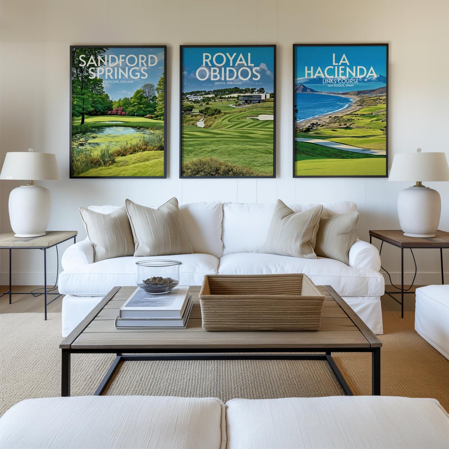 Royal Obidos Golf Course Poster Print Wall Art