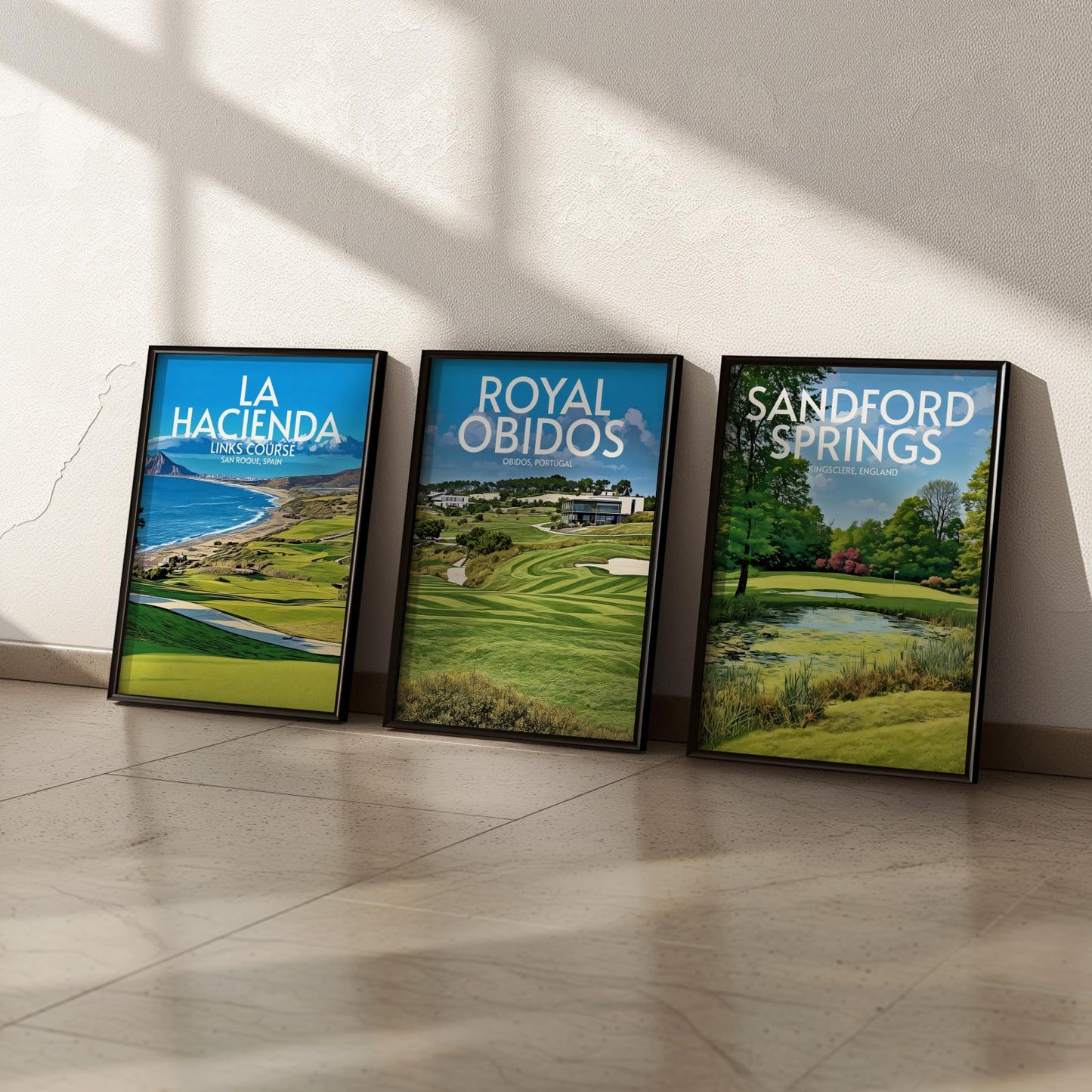 Royal Obidos Golf Course Poster Print Wall Art