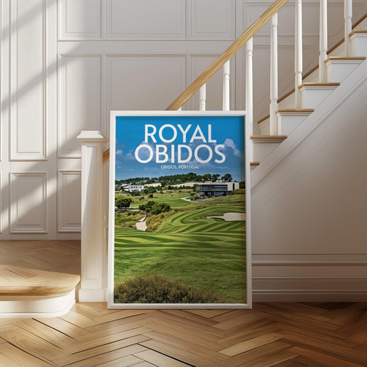 Royal Obidos Golf Course Poster Print Wall Art