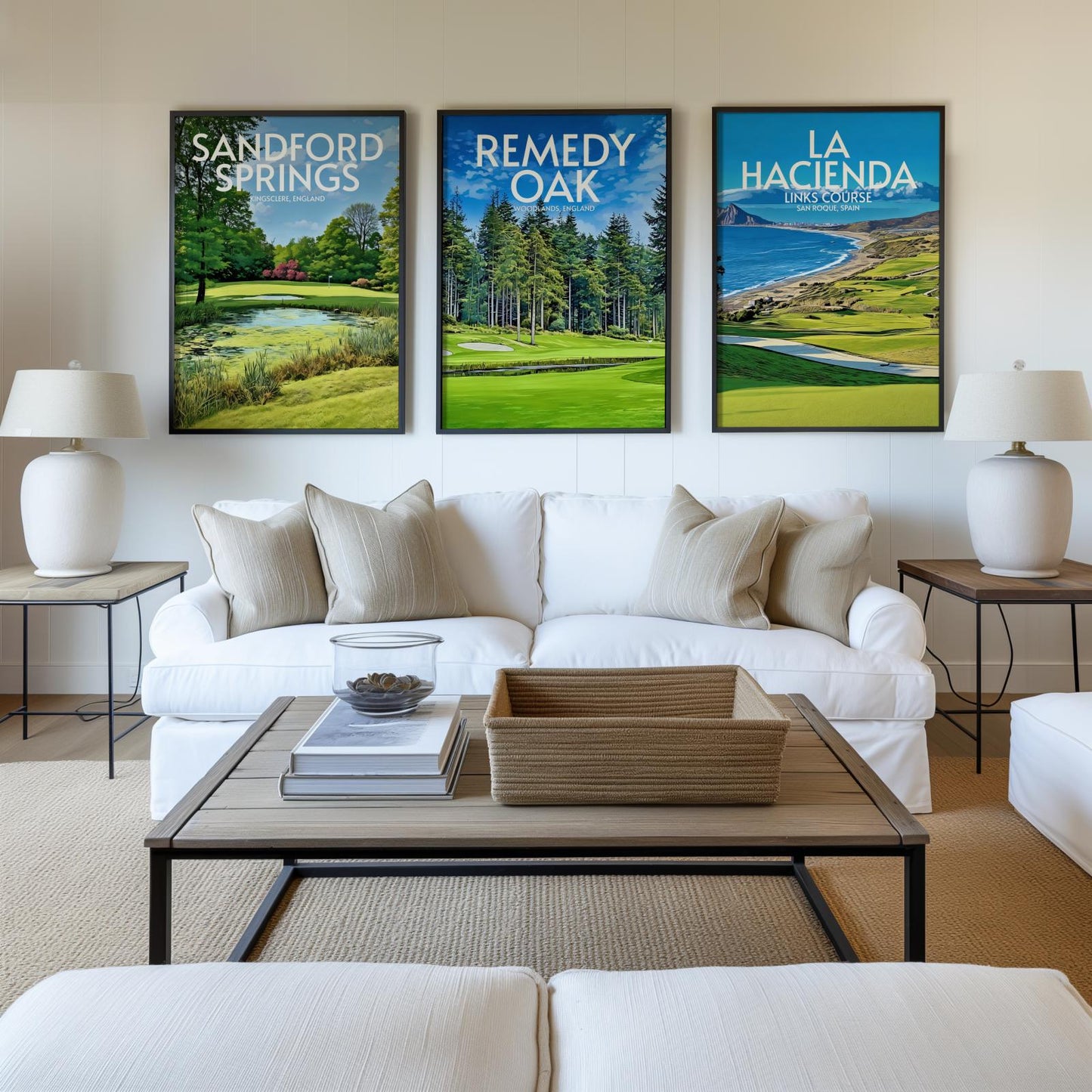 Remedy Oak Golf Course Poster Print Wall Art