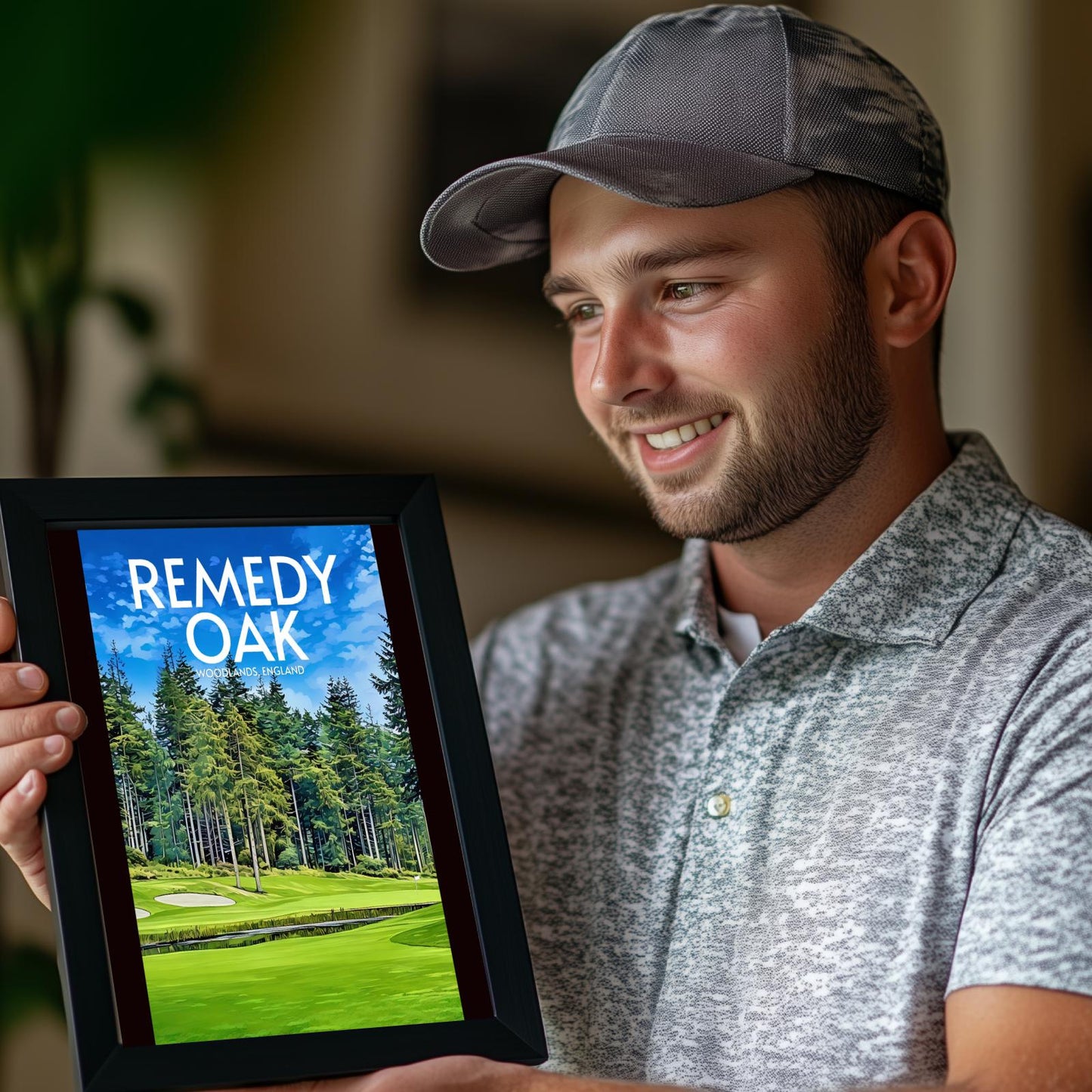 Remedy Oak Golf Course Poster Print Wall Art