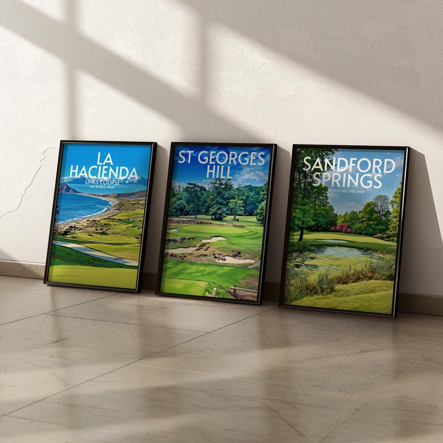 St George's Hill Golf Course Poster Print Wall Art