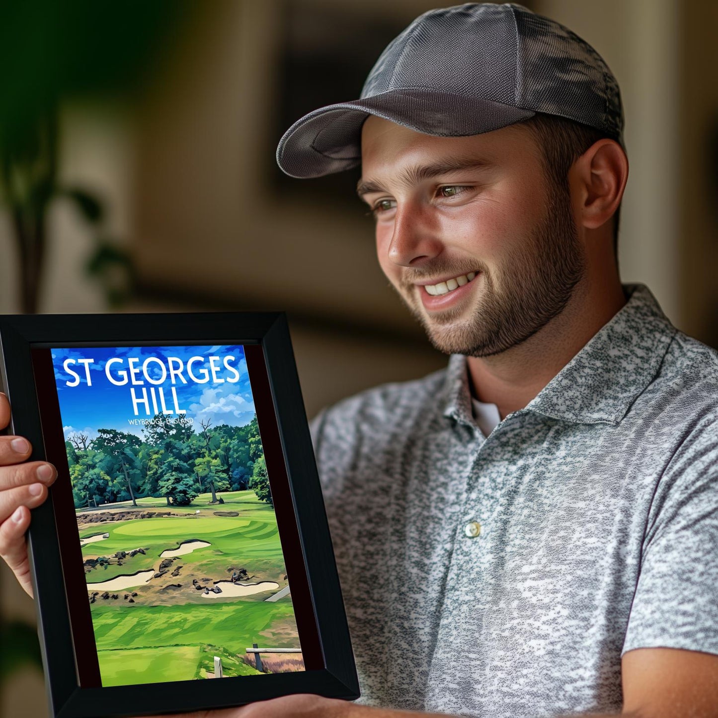 St George's Hill Golf Course Poster Print Wall Art