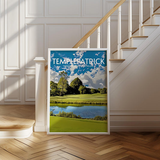 Templepatrick Golf Course Poster Print Wall Art