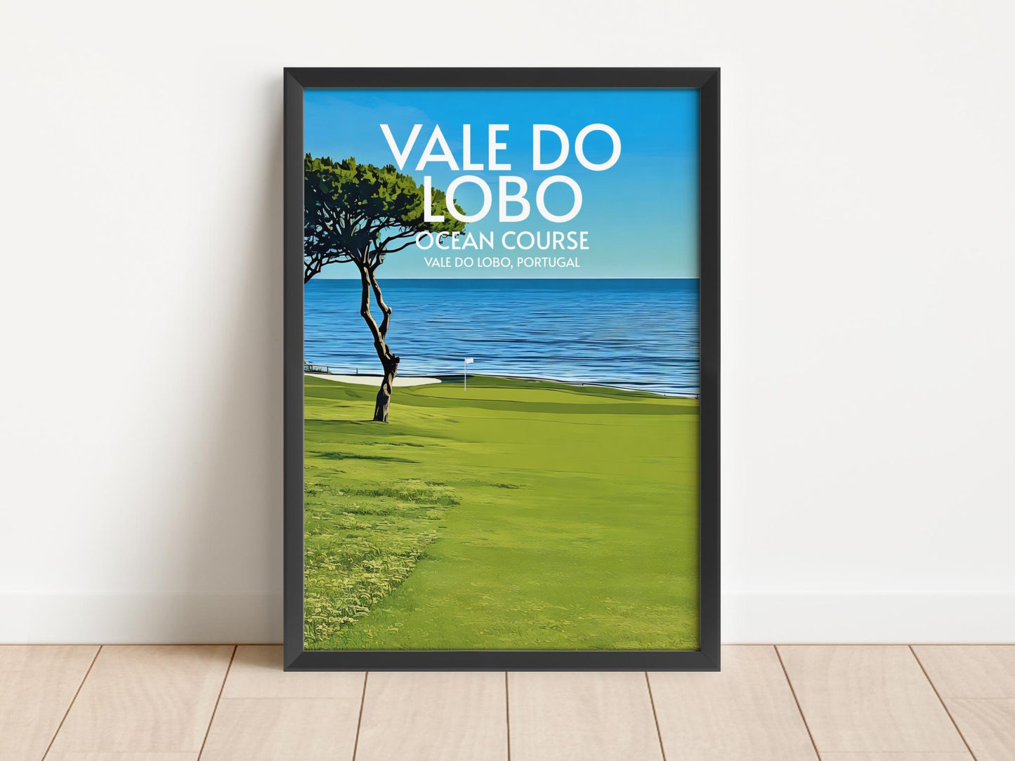 Vale do Lobo Ocean Golf Course Poster Print Wall Art