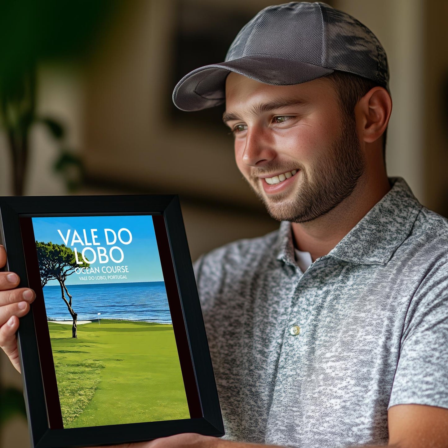 Vale do Lobo Ocean Golf Course Poster Print Wall Art