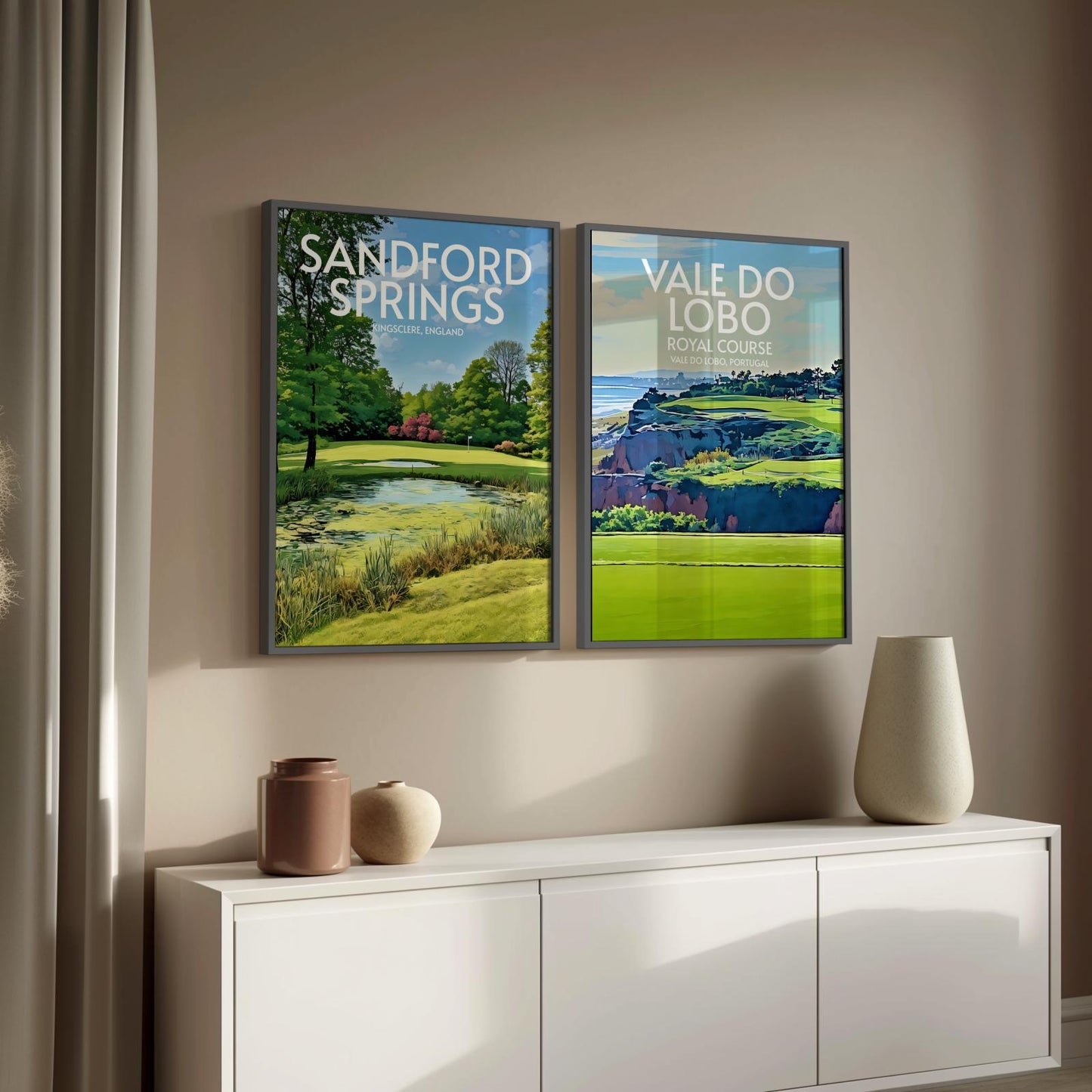 Vale do Lobo Royal Golf Course Poster Print Wall Art