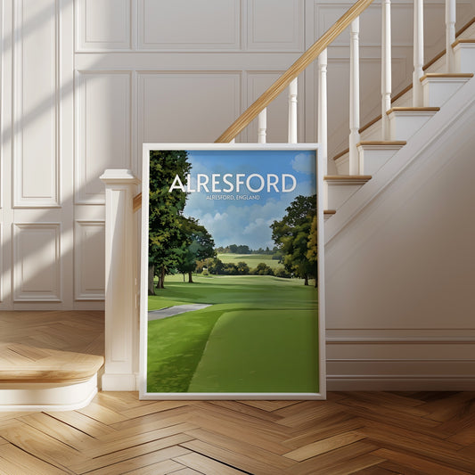 Alresford Golf Course Print