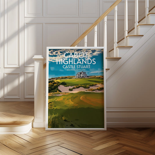 Cabot Highlands Castle Stuart Golf Course Print