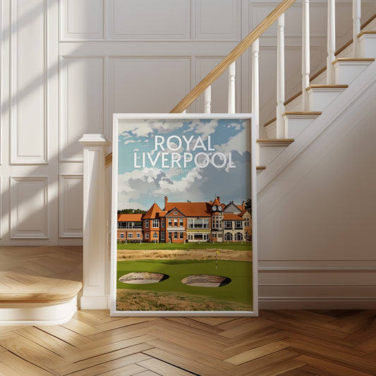 Royal Liverpool Golf Course Print