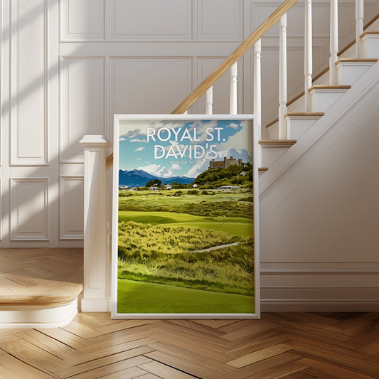 Royal St Davids Golf Course Print