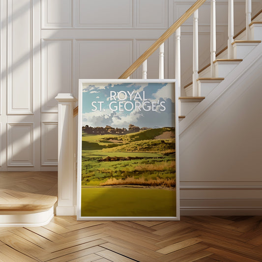 Royal St George's Golf Course Print
