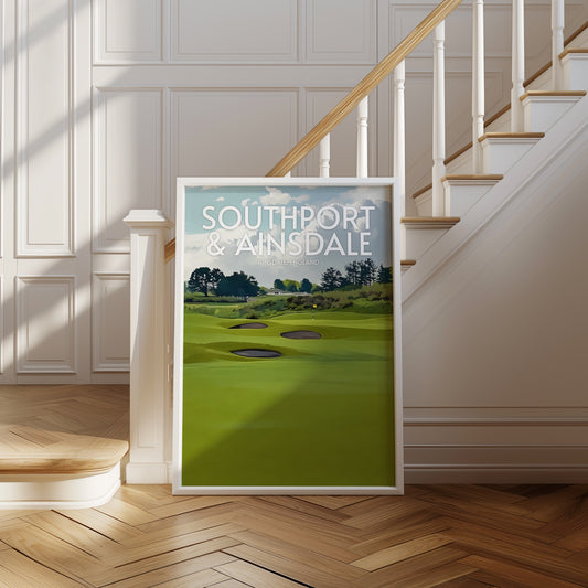 Southport and Ainsdale Golf Course Print