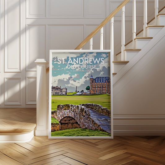 St Andrews Old Course Golf Course Print