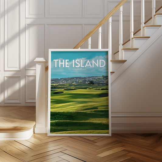 the Island Golf Course Print