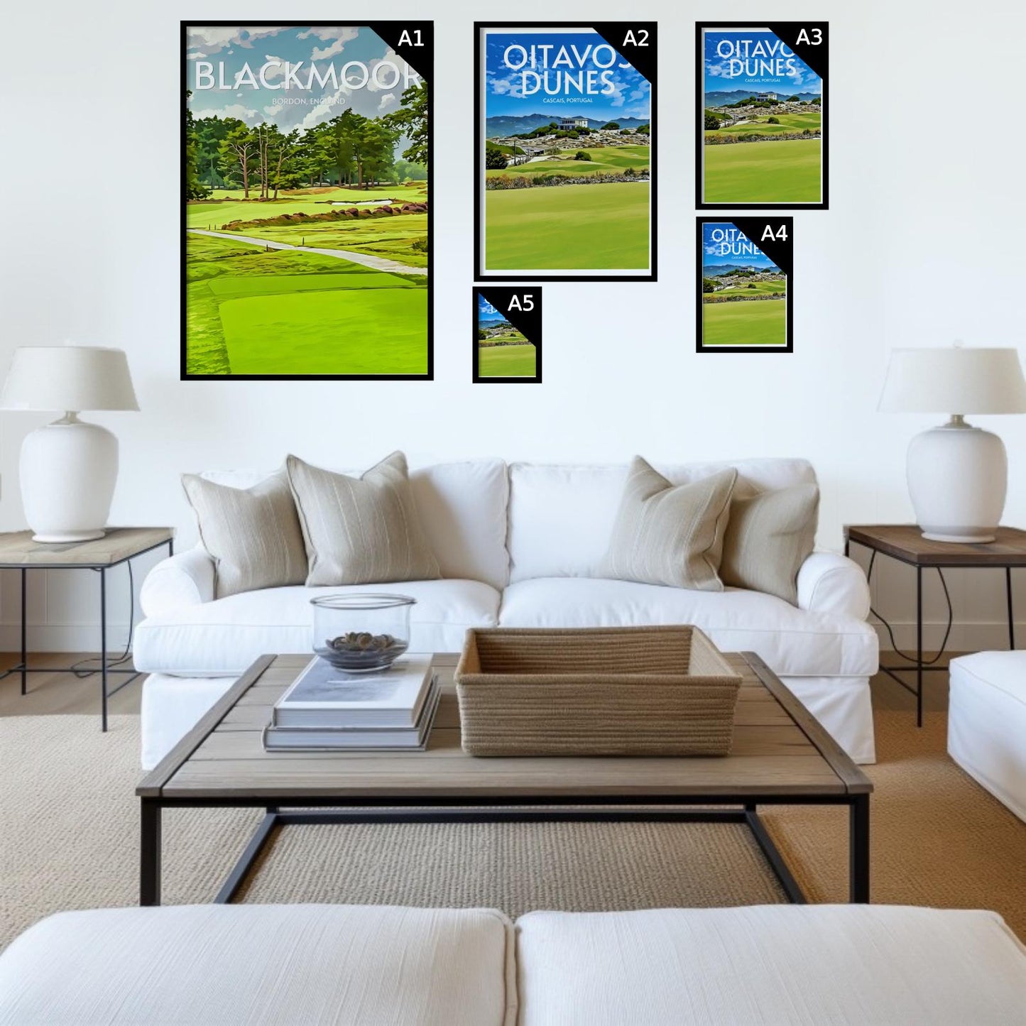 Blackmoor Golf Course Poster Print Wall Art