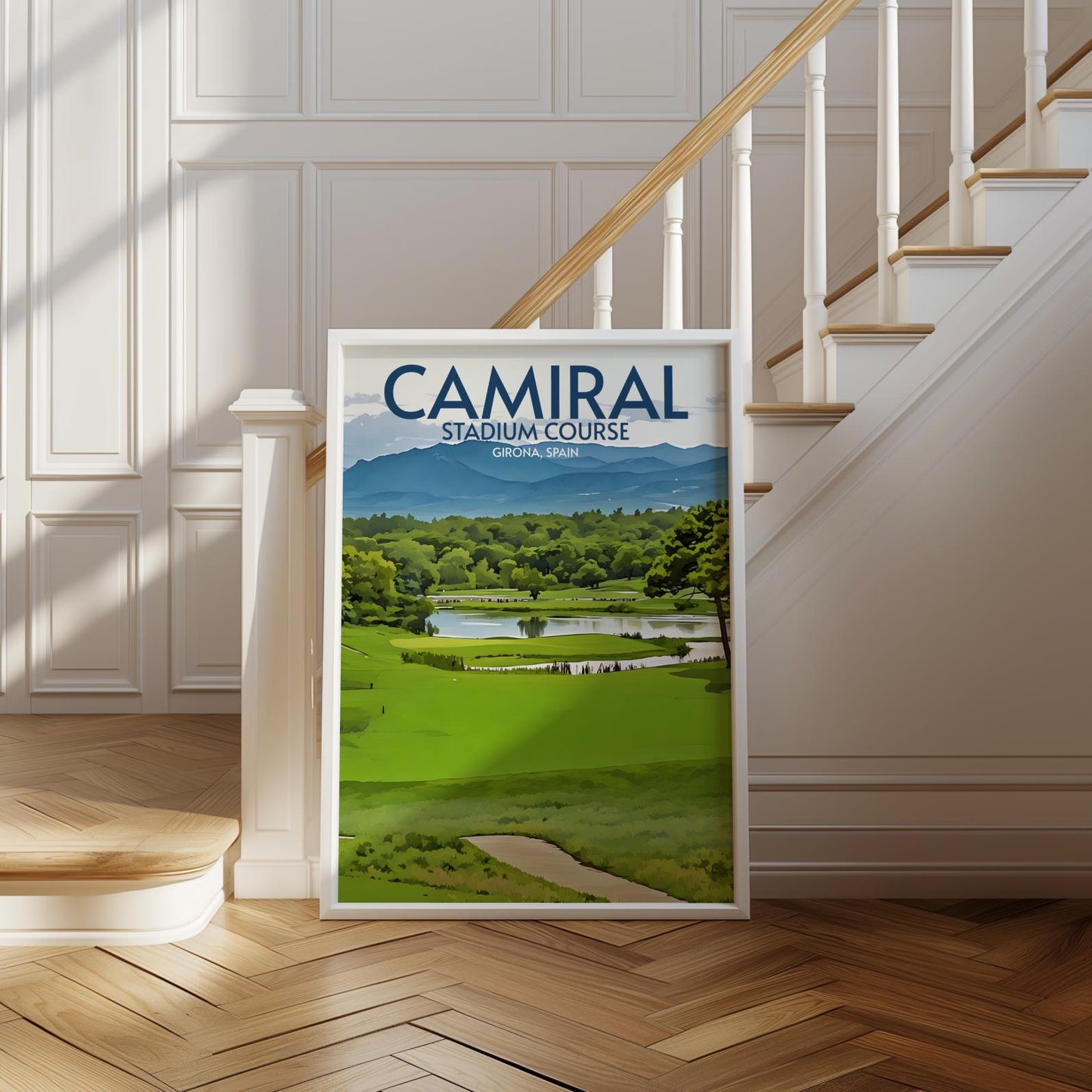 Camiral Stadium Course Golf Course Poster Print Wall Art