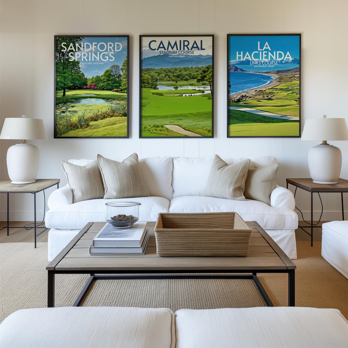 Camiral Stadium Course Golf Course Poster Print Wall Art