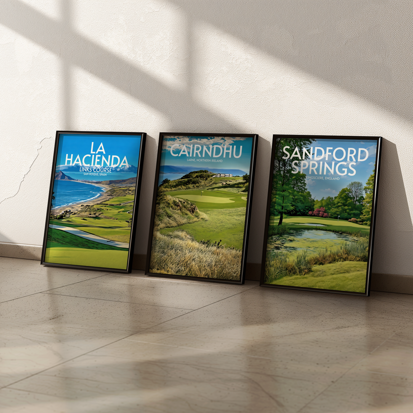 Cairndhu Golf Course Poster Print Wall Art
