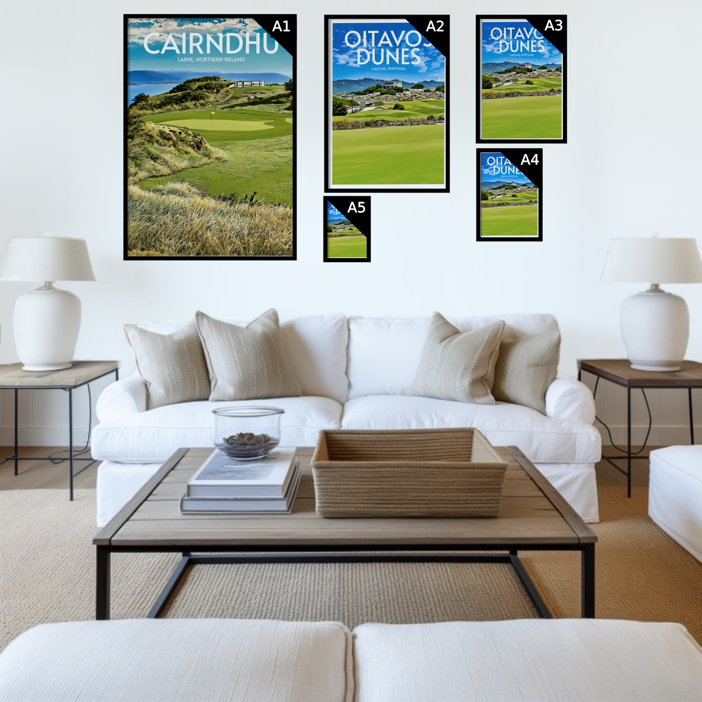 Cairndhu Golf Course Poster Print Wall Art