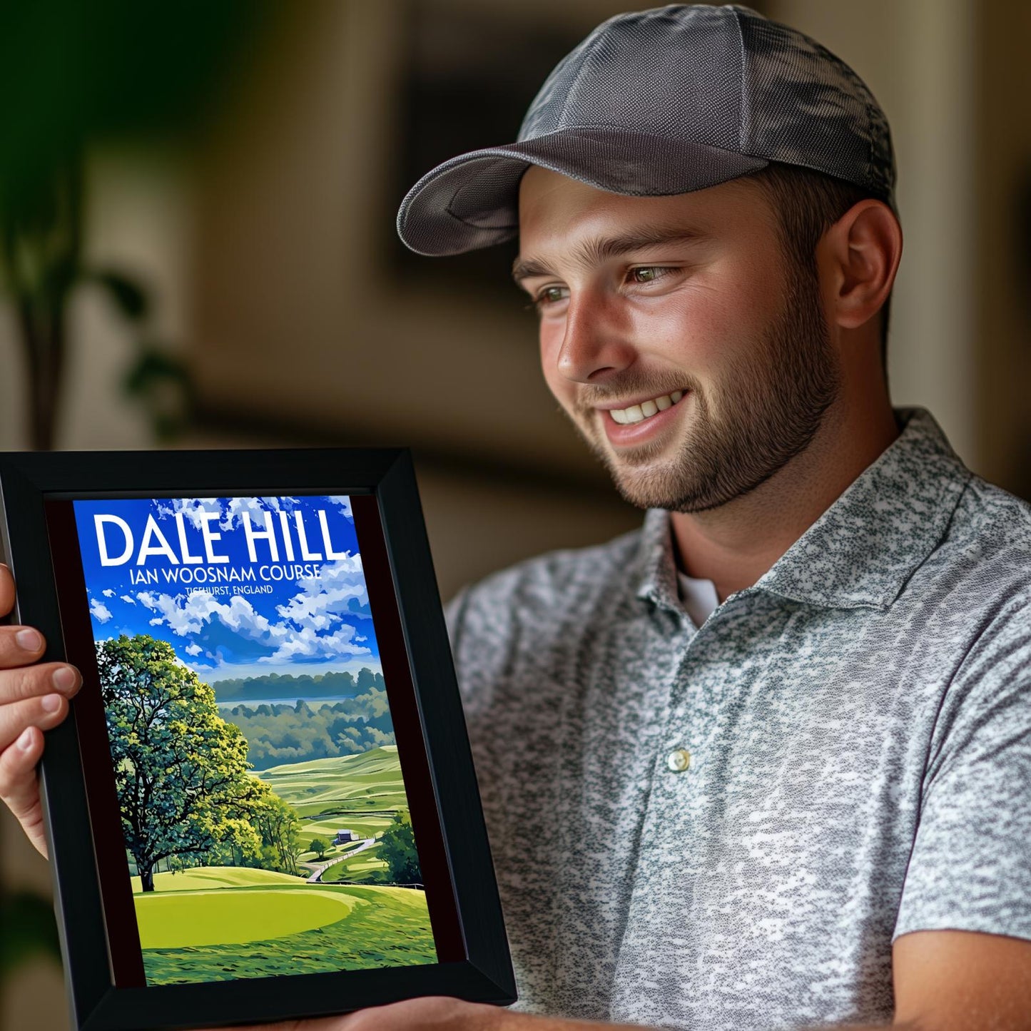 Dale Hill Ian Woosnam Course Golf Course Poster Print Wall Art