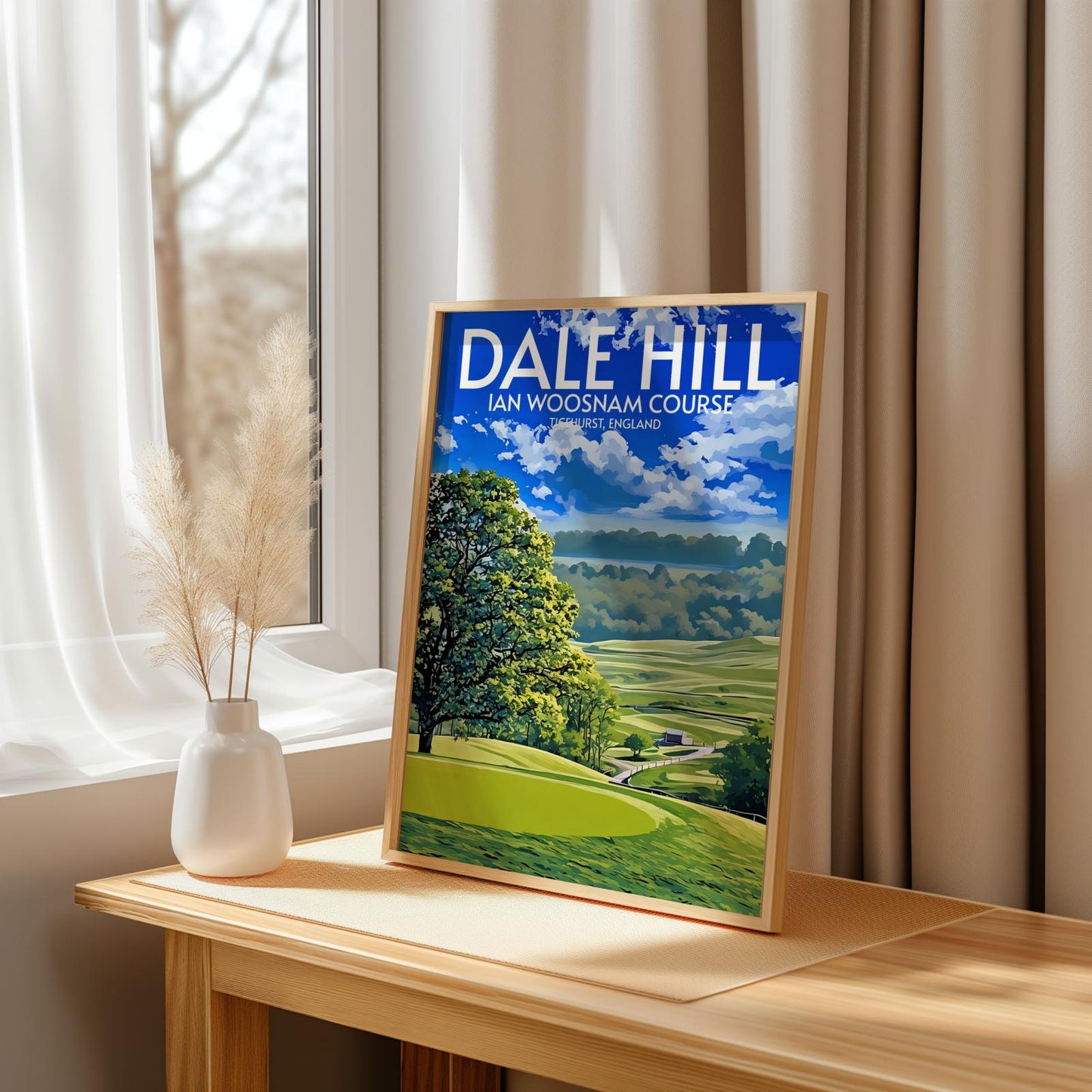 Dale Hill Ian Woosnam Course Golf Course Poster Print Wall Art