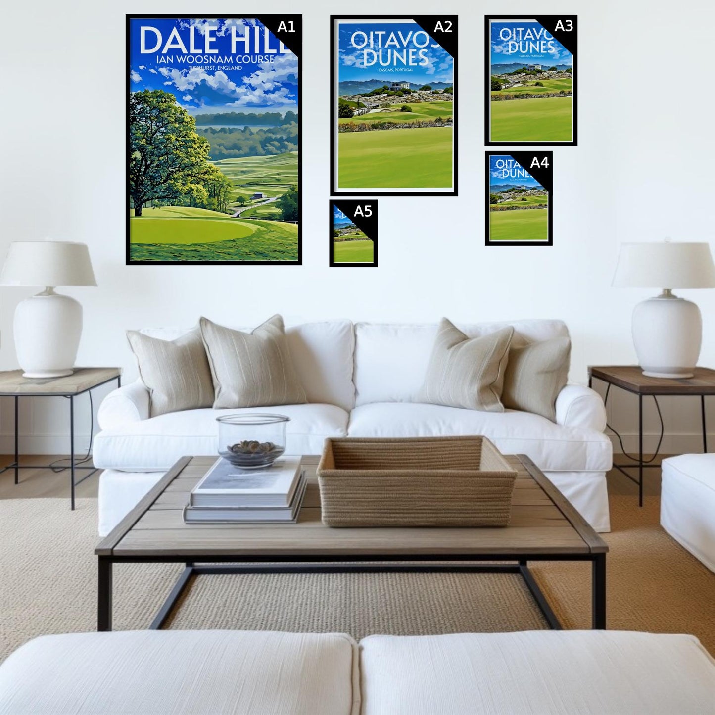 Dale Hill Ian Woosnam Course Golf Course Poster Print Wall Art