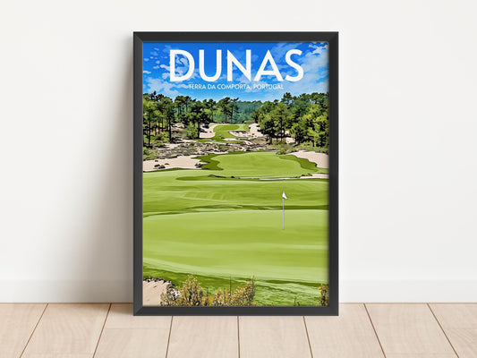 Dunas Golf Course Poster Print Wall Art